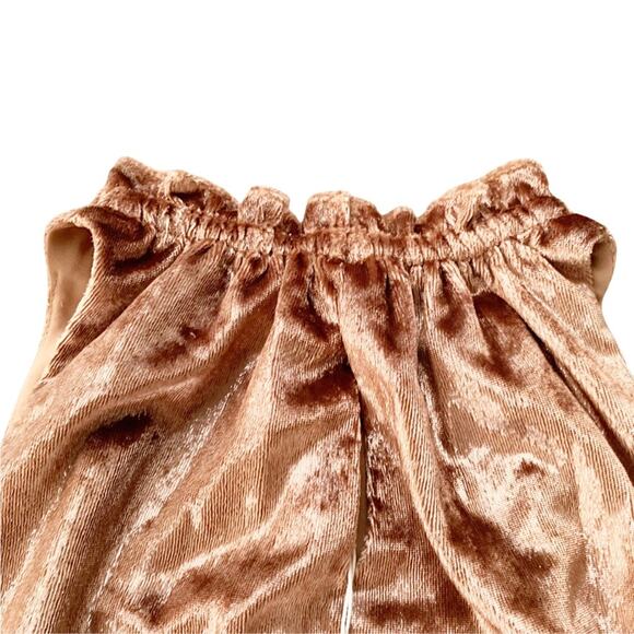 Gorgeous Ramy Brook Metallic Brown Sleeveless Top - Picture 16 of 16